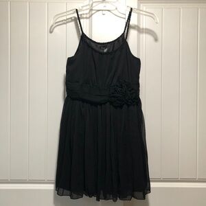 Black Crepe Cocktail Dress by H&M Divided